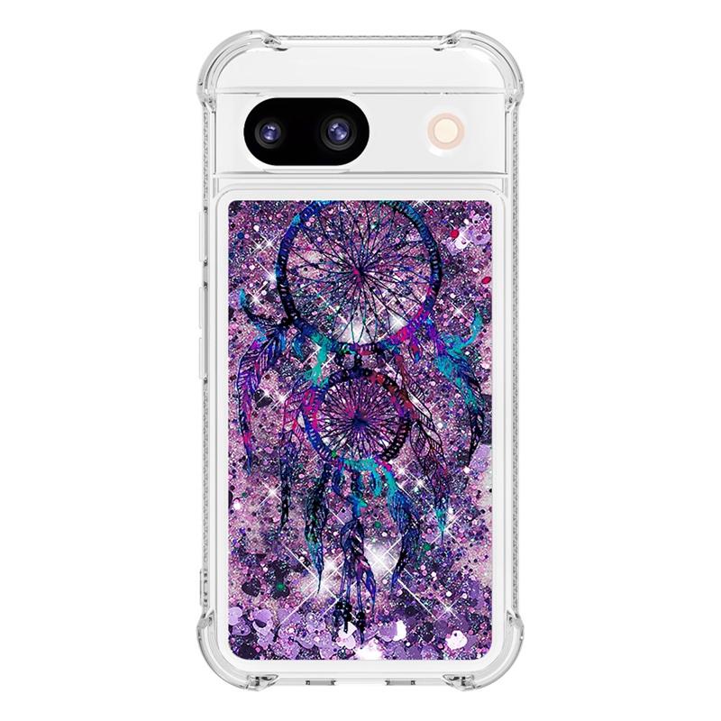 Pixel 8 Pro Hülle auf Für Funda Google Pixel 8 Pro Hülle Glitzer Dynamische Flüssigkeitshülle Für Google Pixel8 8A 7A 8Pro Handyhülle Etui