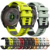 22/26 mm QuickFit Silikonrem för Garmin Fenix 8 51MM E 47MM 7X 7 6X 6 5X 5 Plus Epix Pro Gen 2 Instinct 2 2X Enduro 3 2 Band