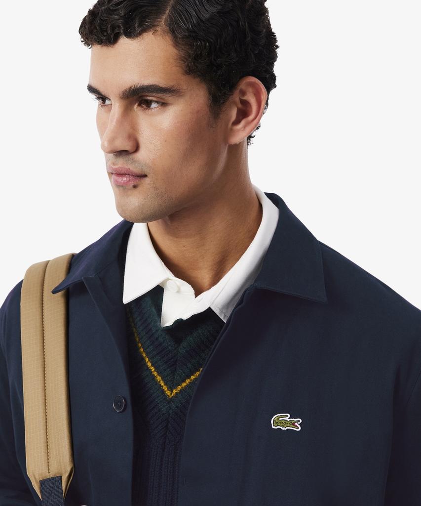 LACOSTE Men'S Satin Shacket Ch3592-56N Hde