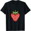 Strawberry Red Kawaii T-Shirt