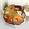 Chip 'n' Dale, Eichhörnchen-Thema, Automatisches Öffnen und Schließen, Helle Farben, 8 Rippen, Tragbarer Regenschirm, Geeignet für Männer und Frauen, Ein Perfek
