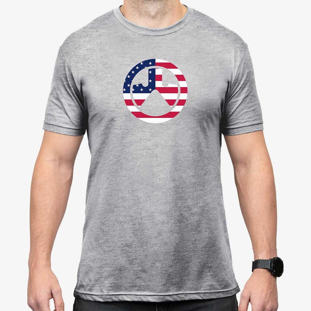 2025 New Summer New MAGPUL Basic Print Series Round Neck Short Sleeve T-shirt Loose and Comfortable