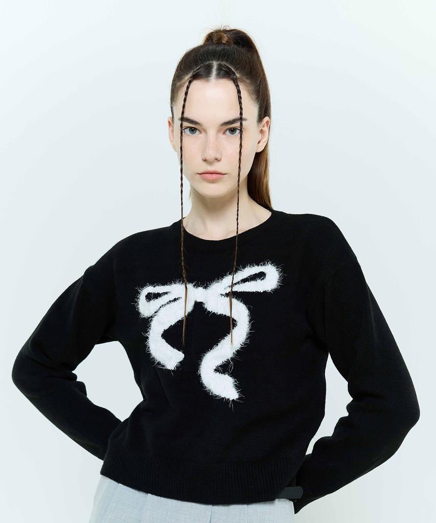 LARTIGENT L6 Ribbon Mix Knit(Black)