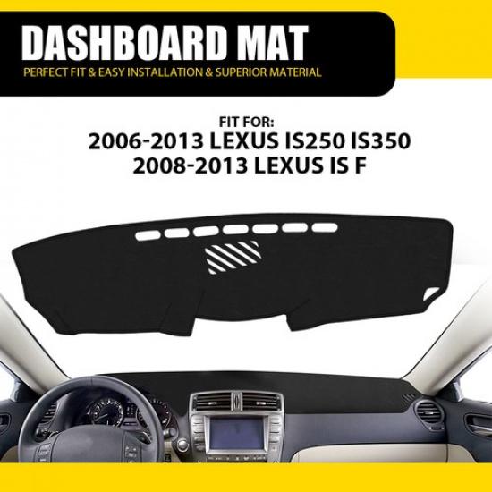 Fit Lexus IS250 Dash 2006-2011 Car DashMat Mat Dashboard Pad Cover