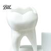 Personalized Office Gift 3D Printed Tooth Pen Holder with Business Card Holder, 2 In 1 Dentist Supplies Teeth Shape Desk Organizer, Desktop