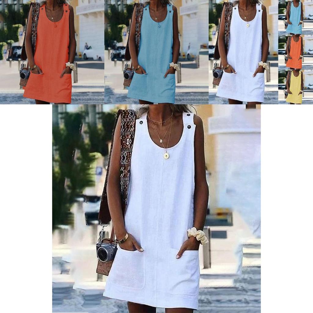 Women Sexy V Neck Sleeveless Pocket Blouse Shirt For Effortless Style And Comfort