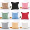 Supersoft Striped Corduroy Cushion Cover For Sofa In Elegant Timeless Design