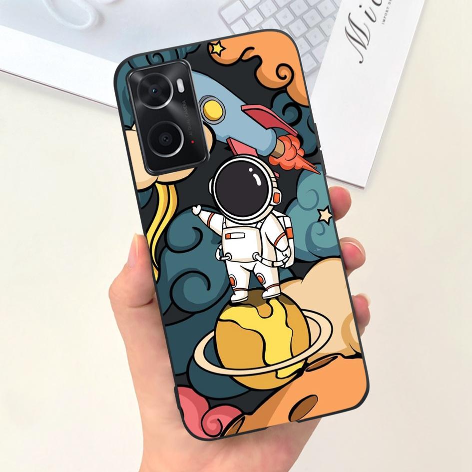For OPPO A76 A96 4G Case CPH2333 CPH2375 Phone Case Fashion Flower TPU Soft Silicone Cover For OPPO A36 A 76 A 96 OPPOA76 Fundas