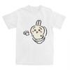 Fashion Chiikawa Toilet Time T Shirt for Men Short Sleeve T-Shirts Summer Comfortable Popular Tee Shirt Women Oversized Tops