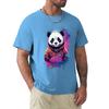 Panda in a Hoodie - Nebula T-Shirt plus sizes plus size tops men graphic t shirts