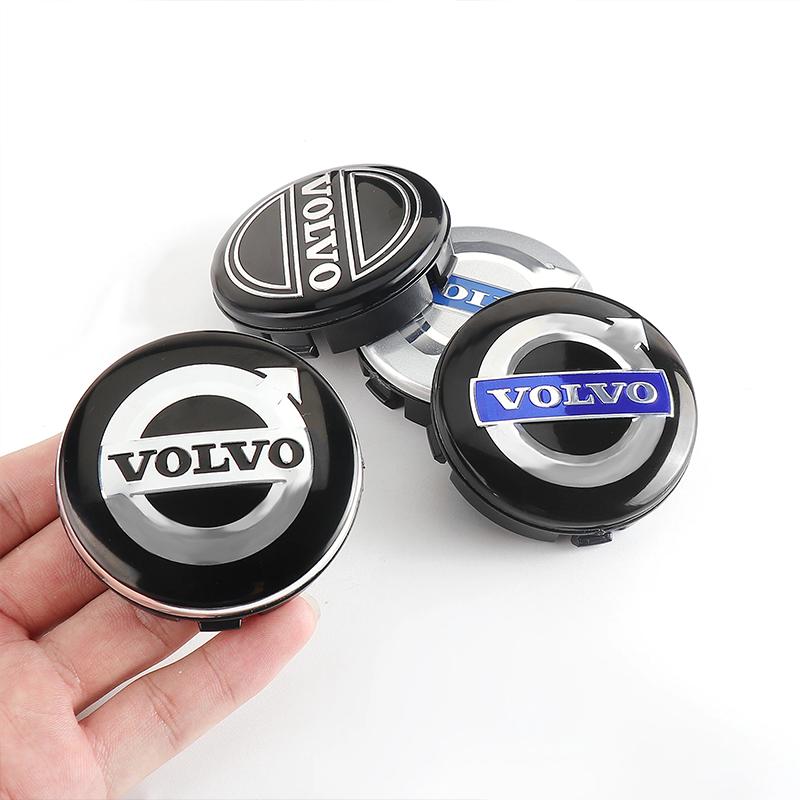 npabh2 4Pcs/Set 56/60/64MM Car Wheel Center Cap Tire Badge Cover For Volvo T6 AWD C30 C40 C50 C70 S40 S60 S70 S80 S90 V70 V40 V50 XC90