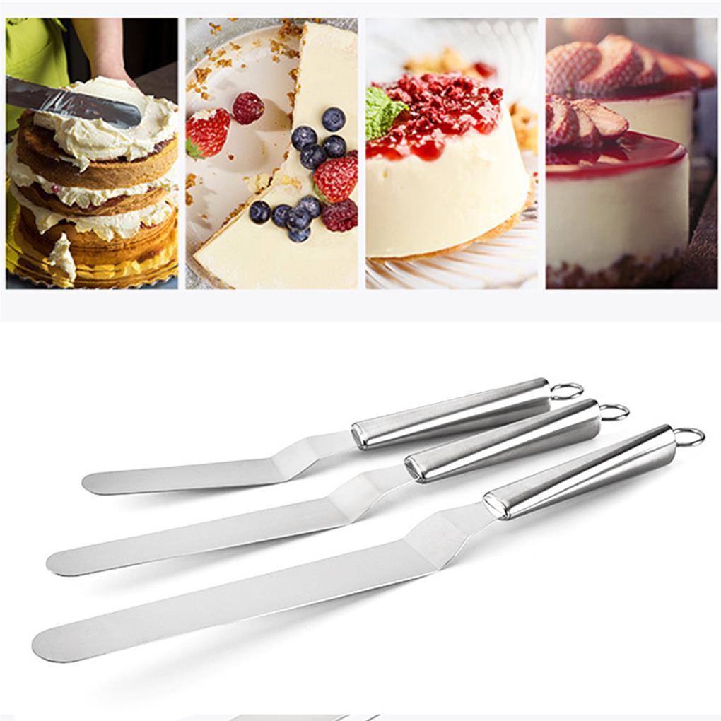 Cake Spatula Butter Slicer 10 Inch Stainless Steel Long-lasting Kitchen Gadget Pastry Restaurant Slicing Tool Cream Scraper
