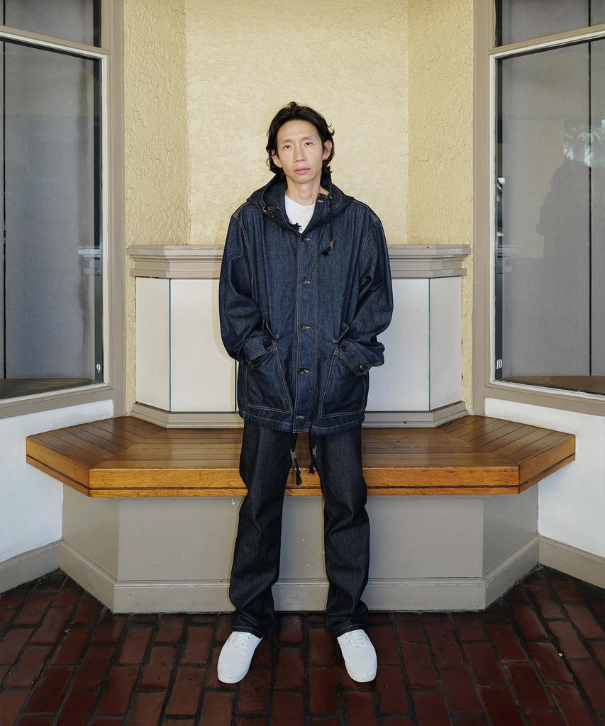 Plac [Shiota Made] Work Denim Hood Jacket_Indigo