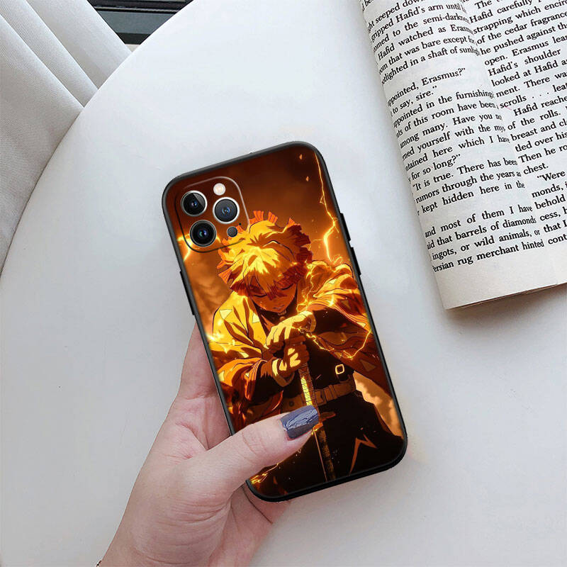 MH38 Demon Slayer Phone Shell Case for Redmi Note 12 12S 12C 13 13C 13R 14 14S 14R 14C Pro Max Plus A3 A3X A4 A5 11A 13X