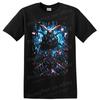 Cyberpunk Moth T Shirt Neon Futuristic Insect Cityscape Graphic Art Tee Gift