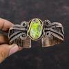 Stichtit Armreif Kupferdraht umwickelter Armreif Handgefertigter verstellbarer Armreif Edelstein Armreif Zierlicher Kupferschmuck Armreif für Damen