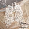 Lace Car Bone Silver Thread To Lace Applique Clothing Accessories, Handmade Diy Wedding Shoes Dress Materials