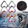 Accessories Water Bottle Hanging Keyring Hook Aluminum Carabiner Keychain Clip Heart-shaped Buckles