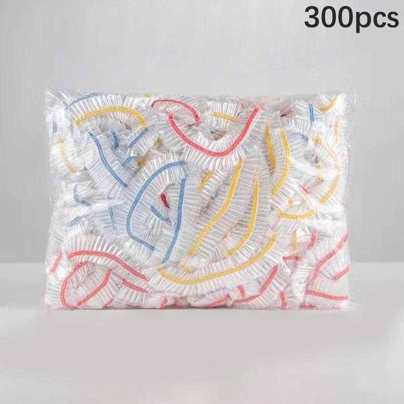 100/200/300Pcs Food Grade Fruit Fresh-Keeping Plastic Bag Kitchen Accessories Colorful Saran Wrap Disposable Food Cover