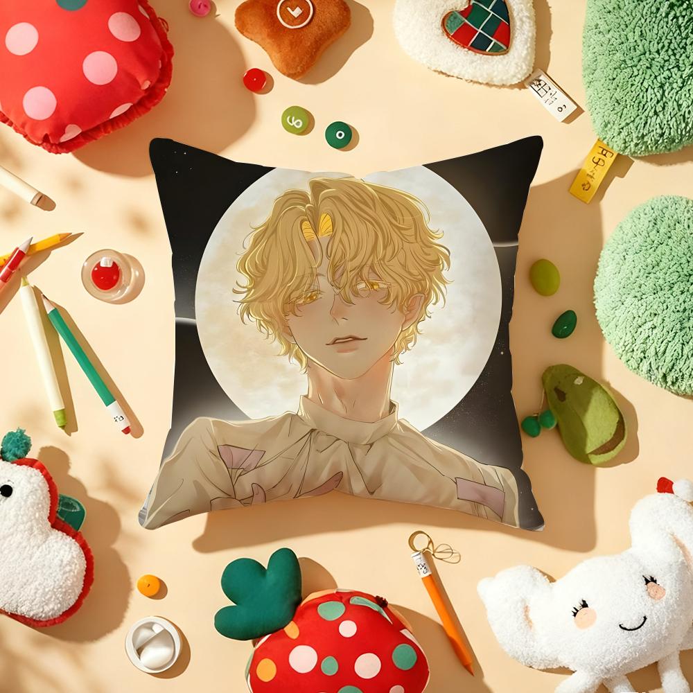 AAlien SStage Luka Cool Anime Boy Pillow Case Plush Fabric Soft DoubleSided Printed Sofa Warm Winter Home Gift Cushion Cover
