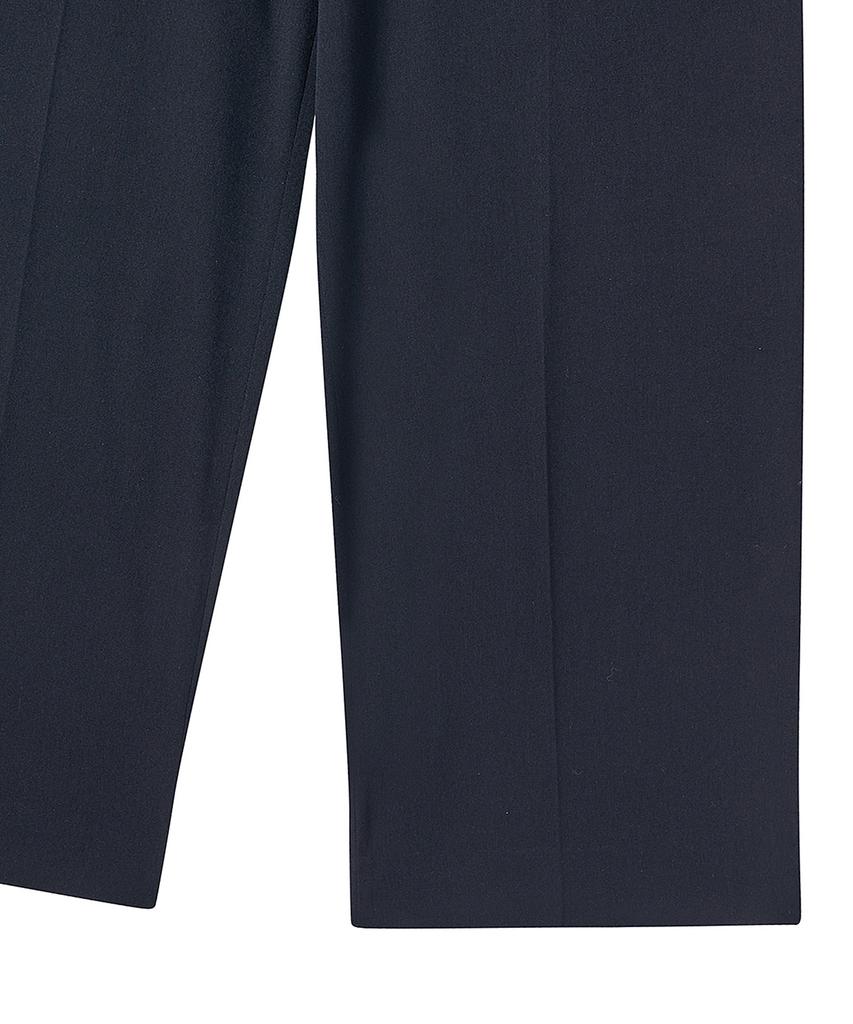 BEYOND CLOSET [Collection Line] Artisan Tailored Wool Pants Navy