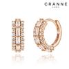 14K Shining One-Touch Earrings (Gold Filled) C24EGF119