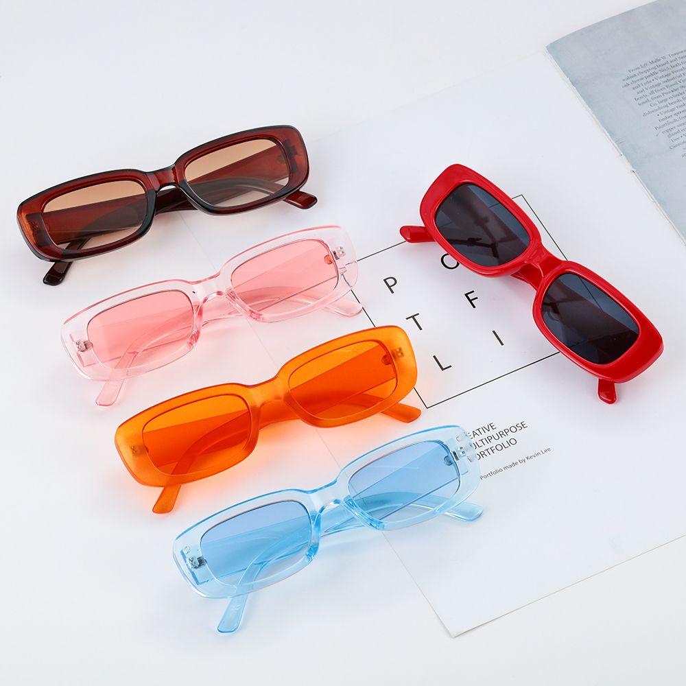 Fashion Square Frame Small Rectangle Sun Glasses Women Sunglasses Eyeglasses Eyewear