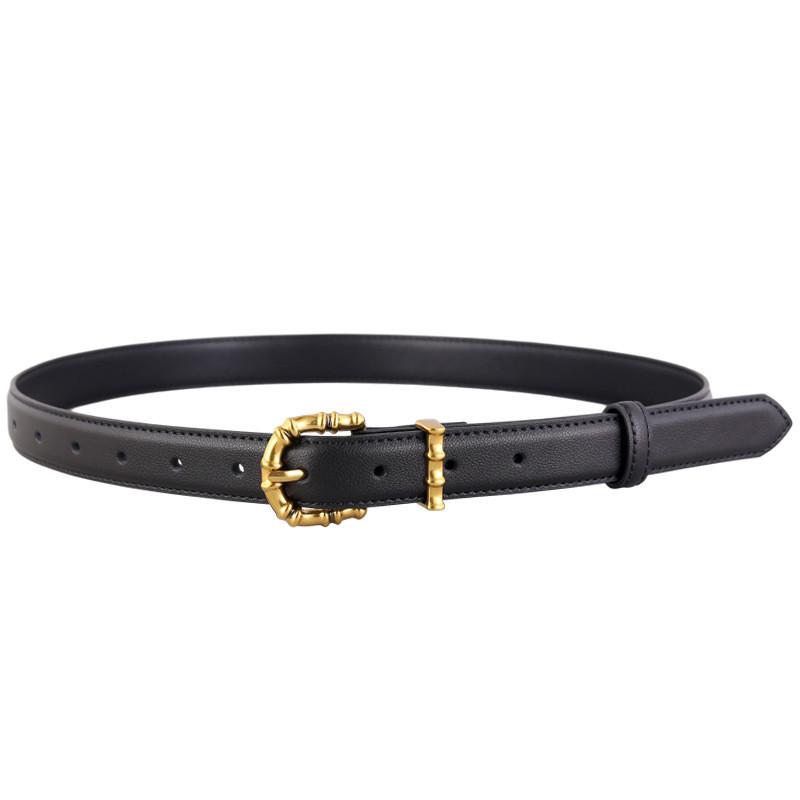 Genuine Leather Womens Belt With Pin Buckle For Dresses And Jeans Stylish Accessory
