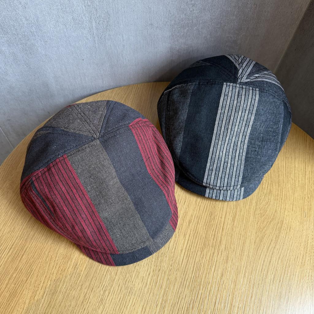 Retro Artistic Cotton Baseball Cap With Short Brim For Men Women Summer Sun Protection