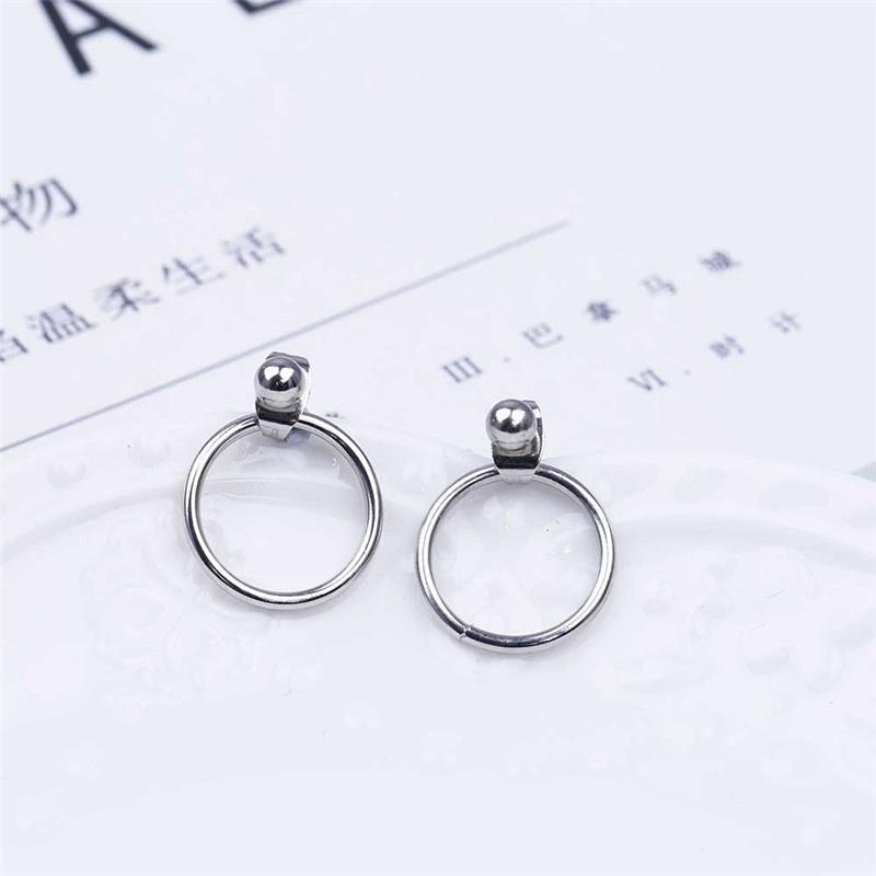 Earrings for Women Round Vintage Earring Holder Geometric Cute Earrings Stud