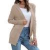 Cardigan Sweater Warm Open Front Casual INS Knitted Autumn Winter Women Cardigan for Dating