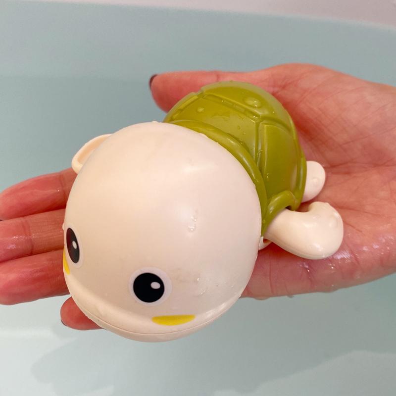 Infant Bath Playthings Bathing Cute Swimming Turtle Whale Pool Beach Timeless Chain Clockwork Water Toy Ideal For Children Water Playing Playthings