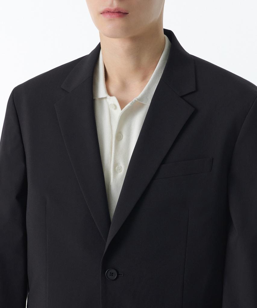 Musinsa Standard [Cooltandard] Relaxed Basic Blazer [Dark Gray]