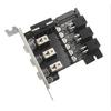 HDD Power Switch Accessory LED Backlit Numbered Hard Disk Management System 4Pin SATA Intelligent Control Management System PCIE