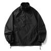 Men's Half Zip Lightweight Windbreaker Jacket – Breathable Mesh Stand Collar Casual Pullover for Outdoor & Daily Wear