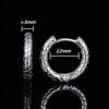 1 Pair Multi Style Non-fading Small Round Hoop Earrings For Men Women Stainless Steel Gothic Retro Ear Ring Ear Buckle Jewelry