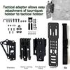 Tourniquet Holder for Gun HolsterTourniquet Holder Mount Adapter for Qls Tactical Gear Accessories with Gear Duty Belt Attachmen