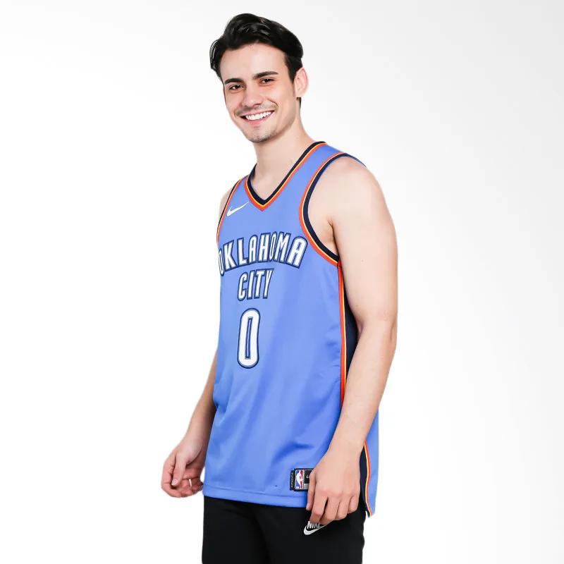 Nike Basketball Jersey Quick Dry Men's Blue 863033-403