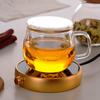 Creative Simple Glass Coffee Cup Milk Cup Breakfast Cup Tea Cup
