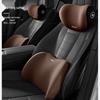 Support Lombaire en Mousse à Mémoire et Coussin d'Appui-Tête pour Siège Conducteur de Voiture