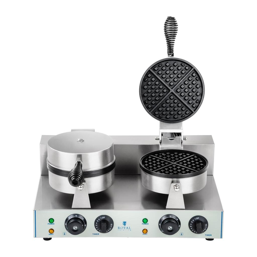 Double Round TEFLON Waffle Maker, Diameter 185cm