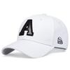Unisex Letter Leather Label Embroidery Baseball Caps Spring Autumn Outdoor Adjustable Casual Hats Sunscreen Hat Sports Golf Cap