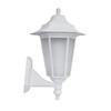 White Outdoor Garden Light IP44 E27 40W BEGONYA2 Ideus 03080