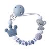 Personalized Name Baby Pacifier Clips Pacifier Chain Holder for Baby Teething Soother Chew Toy Clips