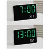 New Wall-mounted Electronic Wall Clock Multi-functional Date Digital LED Clocks Home DST Display Table Clock for Bedroom