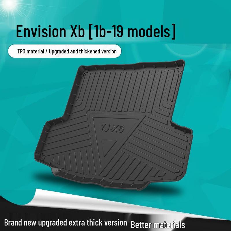 Geely 2021 Vision X6 Kofferraummatte - Flache Ladebodenmatte für neues Modell