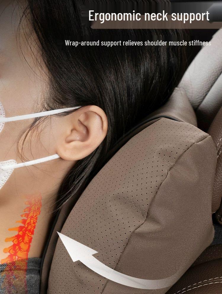 Geely Car Headrest Neck Protection Pillow: Compatible with Xingrui, Xingyue L, Binyue Cool, Boyue, I, Emgrand Models
