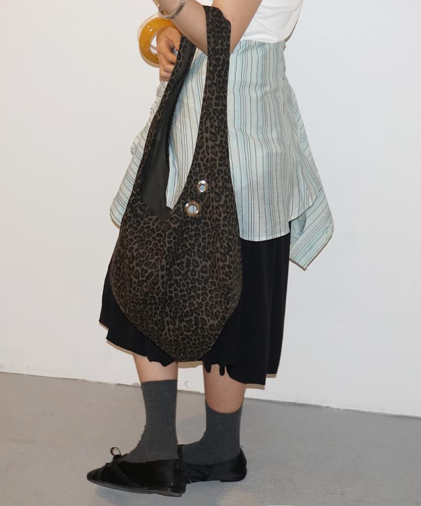 Salbol Fig Leopard Bag [Brown]