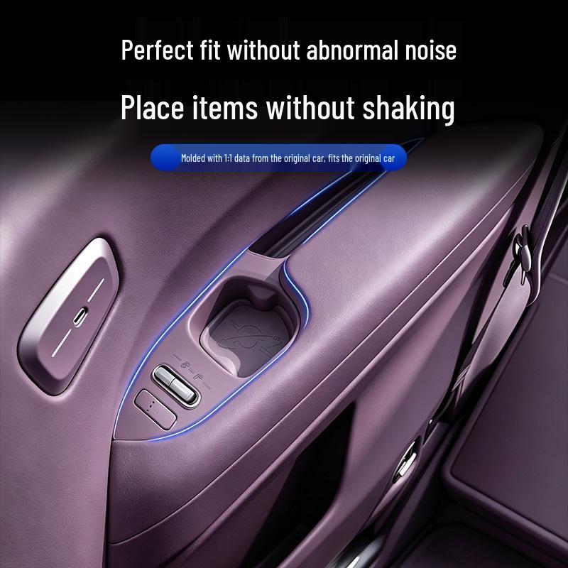Xiaopeng GX Rear Armrest Storage Mat with Integrated Cup Holder