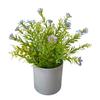 Potted Artificial Flower Spring Fake Wildflowers In Vase Small Realistic Faux Flower Decor for Wedding Bouquets Party Centerpieces